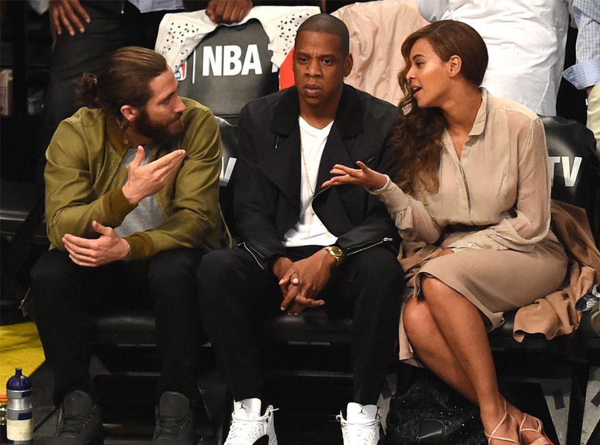 Beyonce, Jay Z, Jake Gyllenhaal